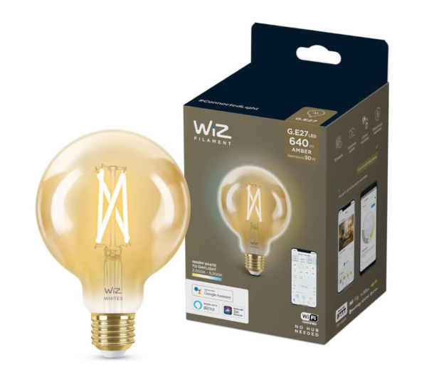 WiZ Wi-Fi BLE 50W G95 E27 920-50 Amb 1PF/6 929003018301 - 1182888 - zdjęcie 2